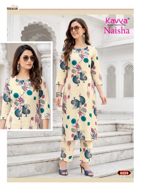 Kavya naisha vol-6 coord set wholesale in surat